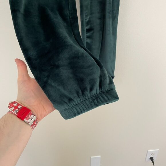 Athleta Double Cozy Karma Recovery Joggers in Teal Size Small - Picture 6 of 7